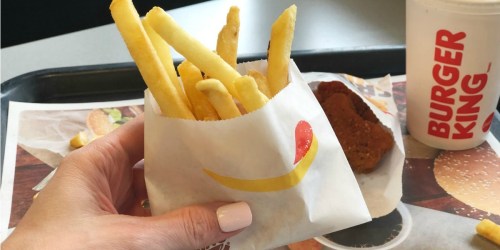 TWO Free Burger King Fries Coupons (Just Buy BK Scholars Coupon Book for $1)