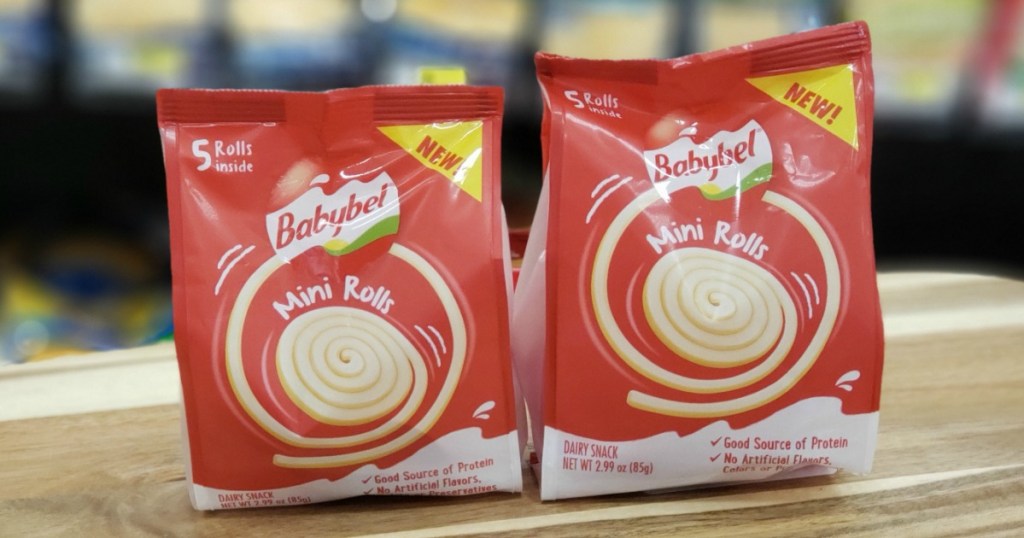 Babybel Mini Rolls Cheese Snacks