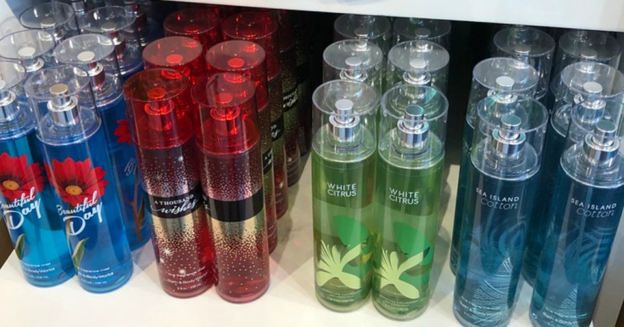 Bath & Body Works Body Mists & Sprays from $4 (Reg. $17)