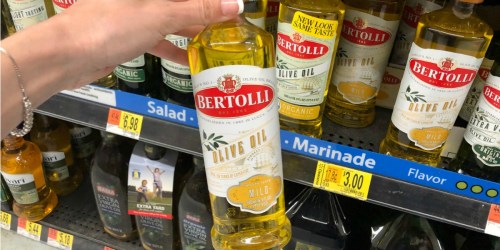 Up to 50% Off Bertolli Olive Oils at Walmart