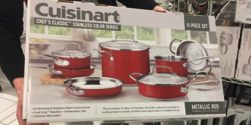 Cuisinart 11-Piece Cookware Set AND 3-Piece Bakeware Set Only $125.99 Shipped ($435 Value) + More