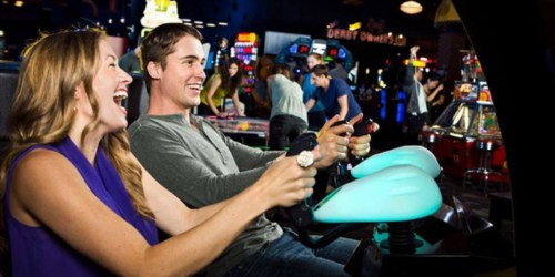 Two Dave & Buster’s All Day Gaming Packages Only $25 (Regularly $70) – Select Locations