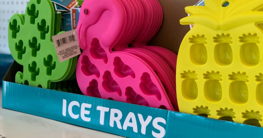 Dollar Tree Silicone Ice Trays