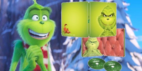 BestBuy.online: The Grinch Blu-Ray onlinebo Pack Steelbook Only $11.99 (Regularly $28)