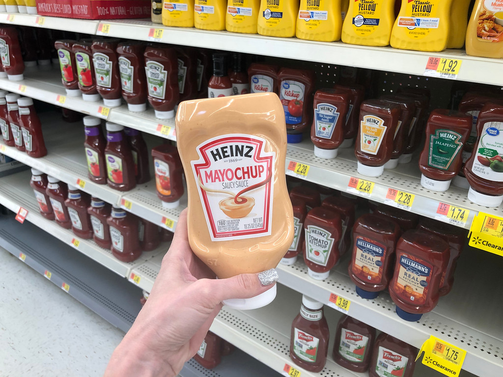 Heinz Mayochup in the bottle