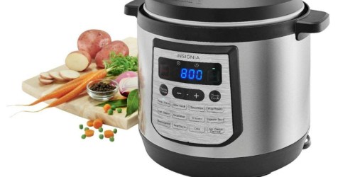 Insignia 8-Quart Pressure Cooker Only $39.99 Shipped (Regularly $120)