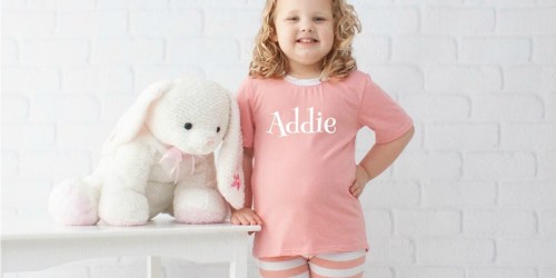 Personalized Kids Pajamas Only $12.99 (Regularly $42)