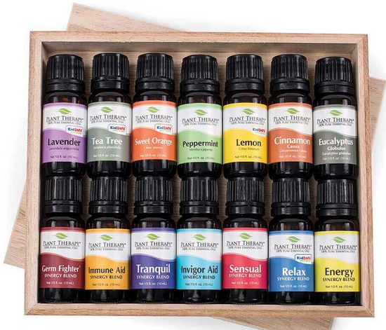 essential oil sampler with 14 scents