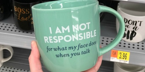 Fun New Coffee Mugs Only $3.96 at Walmart