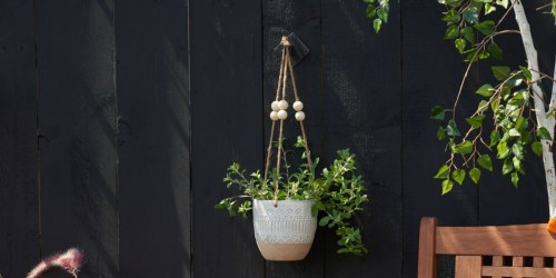 Outdoor Hanging Ceramic Planters as Low as $12.79 Each at Kohl’s (Regularly $30) & More