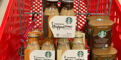 Starbucks Frappuccino 4-Packs as Low as $3.75 Each After Target Gift Card (In-Store and Online)