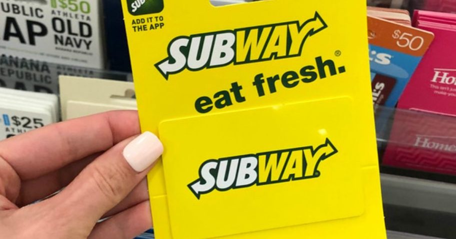 Subway Gift Card