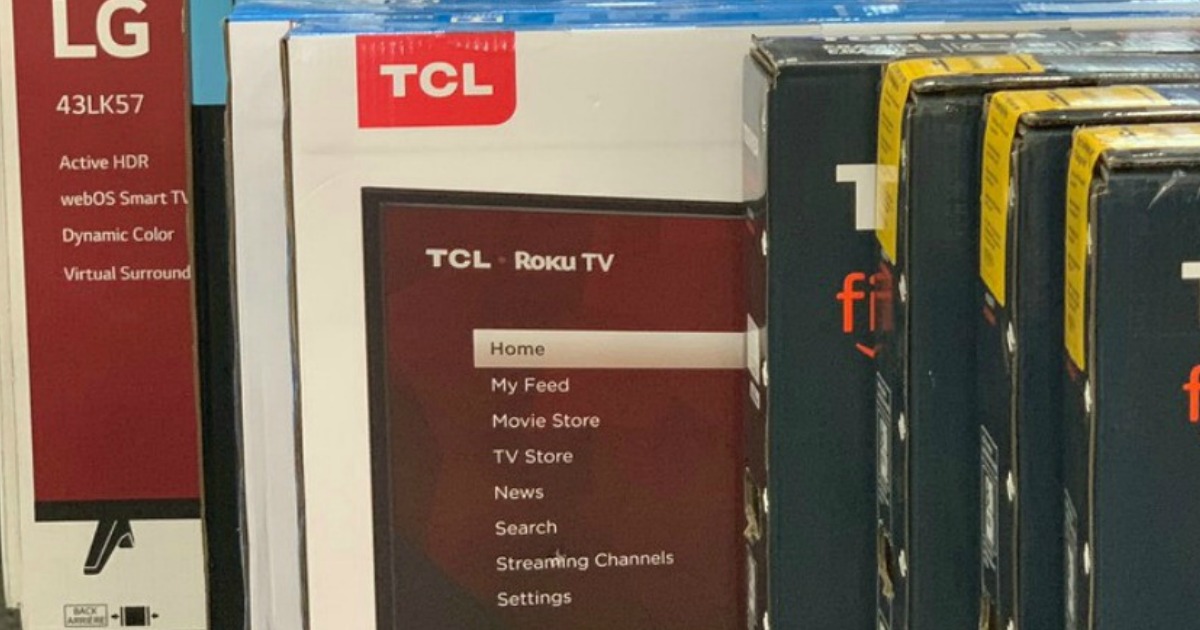 TCL 43″ Roku Smart TV