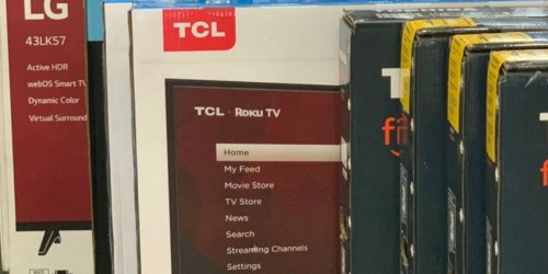 TCL 43″ Smart Roku TV Only $199.99 Shipped (Regularly $300)