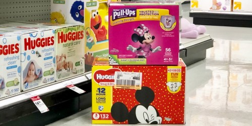 New Huggies Coupons = Super Packs Only $17.49 Each After Target Gift Card