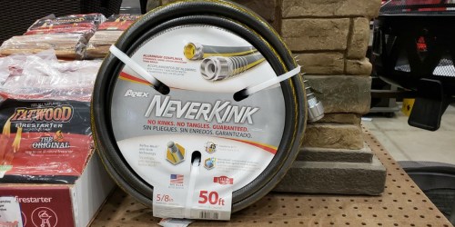 Lowe’s: 50′ Teknor Neverkink Heavy-Duty Garden Hose Only $14.98 (Regularly $25)