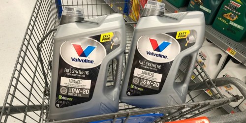 Rare $6/2 Valvoline Advanced Synthetic or Full Synthetic High Mileage Motor Oil Coupon