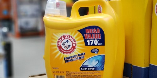 HUGE Arm & Hammer Laundry Detergent Jug Only $7 at Home Depot (Regularly $13) – In-Store Only