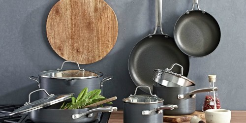 Calphalon 10-Piece Cookware Set Only $118.99 Shipped (Regularly $250) + Earn $30 Kohl’s Cash