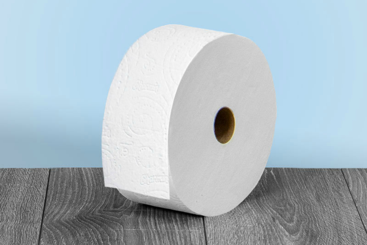 charmin single user forever roll on a table