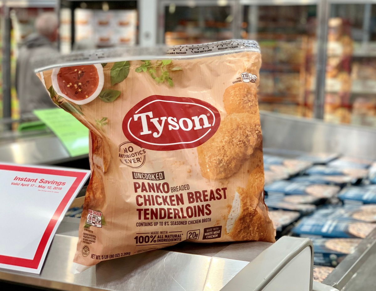 tyson pank chicken breasts at Costco