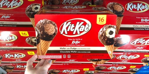 Kit Kat Ice Cream Cones 16-Count Box Just $7.98 at Sam’s Club