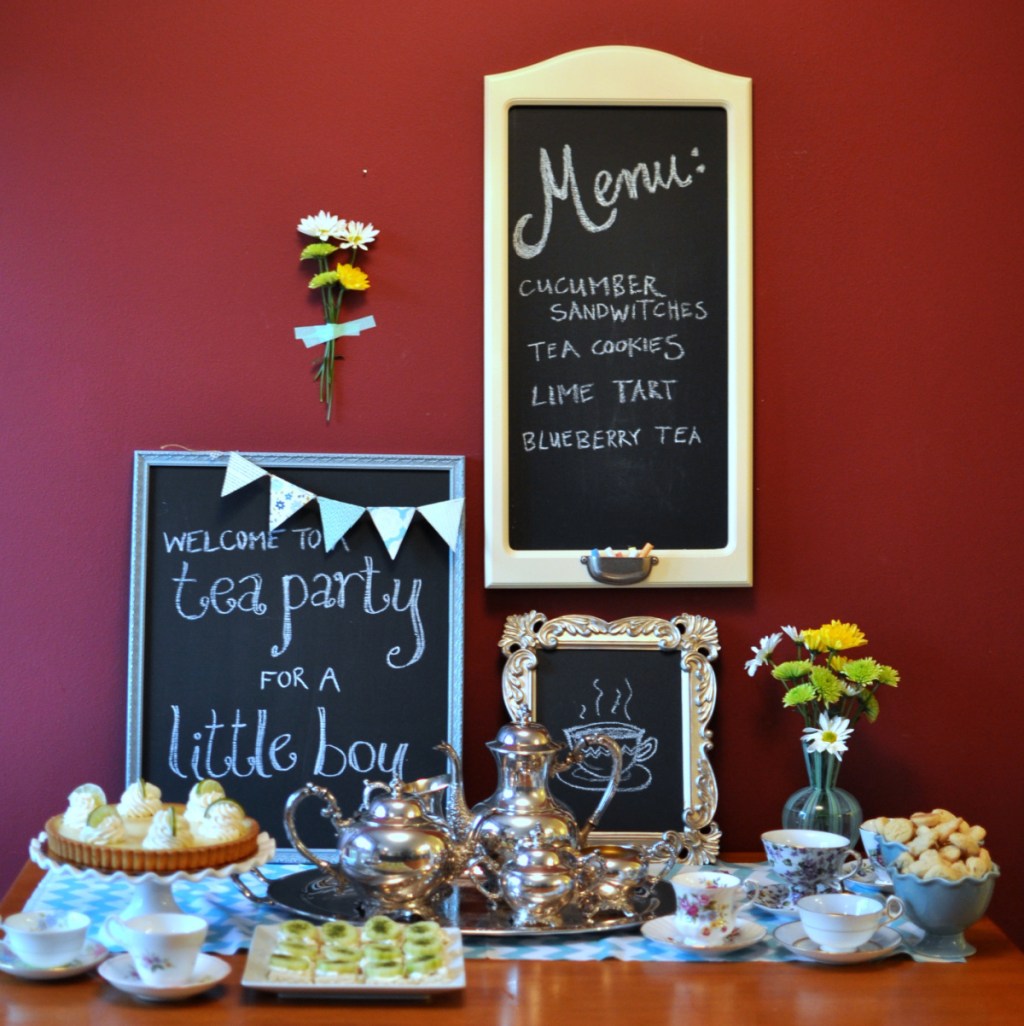 baby shower tea station leona lane blog