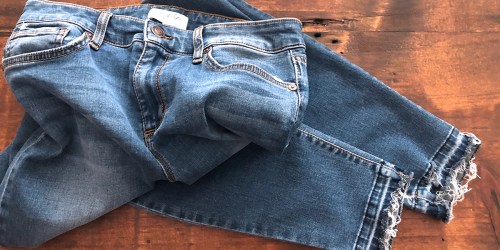 DIY Your Own Released Hem Jeans With This $2 Tool