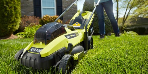 Ryobi 13″ Cordless Lawn Mower Only $149 Shipped (Perfect for Small Yards)