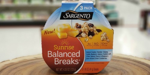 NEW $0.75/1 Sargento Sunrise Balance Breaks Printable Coupon