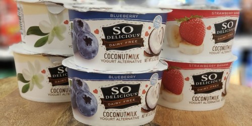 So Delicious Yogurt Alternatives as Low as 36¢ Each After Cash Back at Target