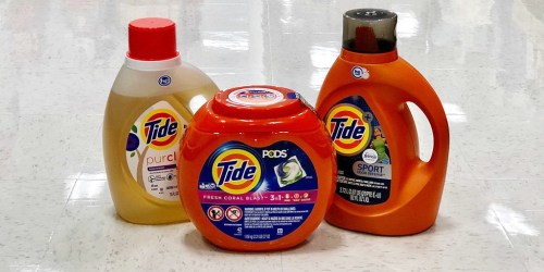 Target.online: BIG Tide Detergents as Low as $6.49 Each After Target Gift Card