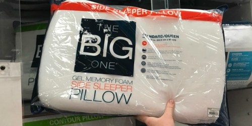 The Big One Memory Foam Side Sleeper Pillows Only $12.74 at Kohl’s (Regularly $50)