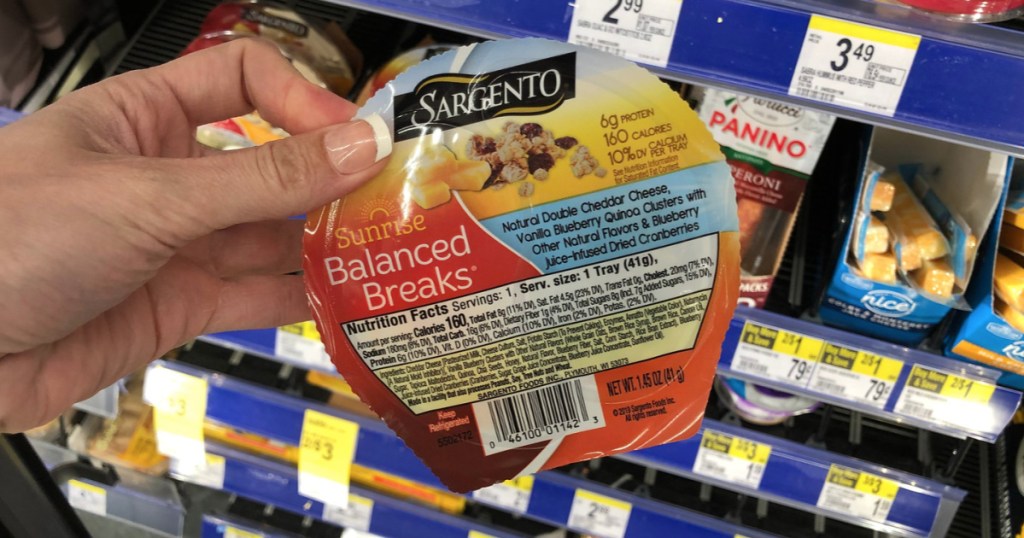 sargento balanced breaks at Walgreens