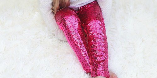 Baby, Toddler & Girl’s Sequin Leggings Only $12.79 at Zulily (Regularly $32)