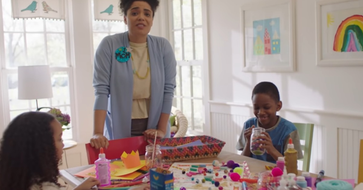 2019 Kraft Mother's Day Away Program mom with two kids