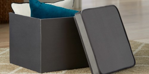 Walmart.online: Better Home & Gardens Storage Ottoman as Low as $13.91 (Regularly $40)