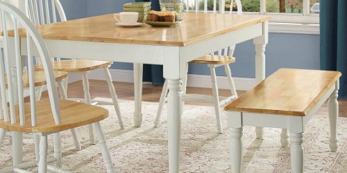 Better Homes & Gardens Farmhouse Dining Bench Just $39 Shipped (Regularly $69)