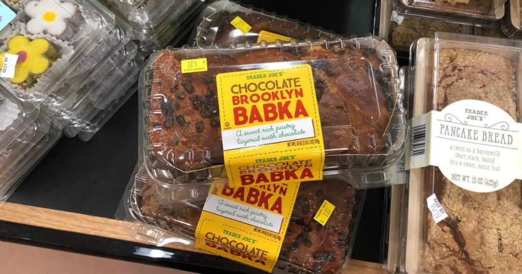 bakery products at Trader Joe's 