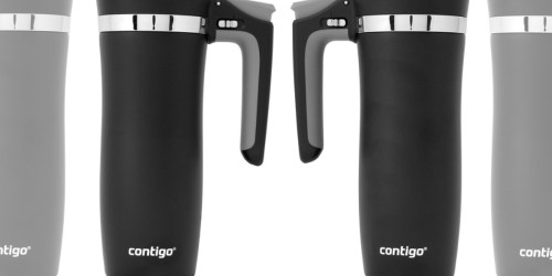 Amazon: Contigo Handled Stainless Steel Travel Mug Only $7.82 (Regularly $25)