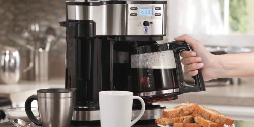 Hamilton Beach 2-Way Coffee Brewer Only $36.88 Shipped (Regularly $60) – Brew a Carafe or a Cup