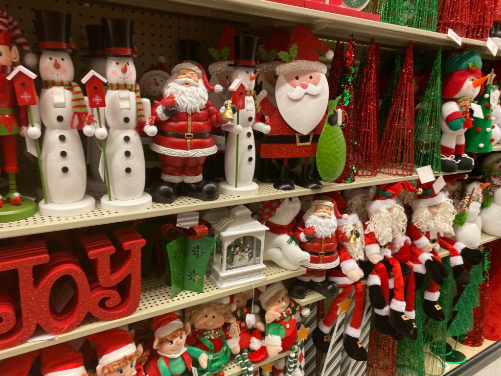 Holiday decor at Hobby Lobby