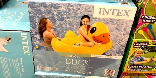 Intex Inflatable Duck Ride-On Just $9.97 at Amazon (Regularly $16)