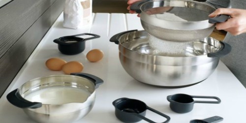 Over 75% Off Kitchen Items at Macy’s = Nesting Steel Bowls & Measuring Cup Set Only $29.93 + More