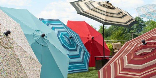 Sonoma Goods for Life 9′ Crank & Tilt Patio Umbrella Only $59.49 (Regularly $200) + Earn $10 Kohl’s Cash