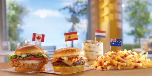 McDonald’s Worldwide Favorites Menu onlineing June 5th (Stroopwafel McFlurry, Cheesy Bacon Fries & More)