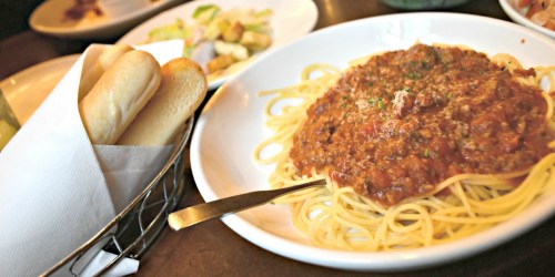 Feed a Family of 4 at Olive Garden for Under $22