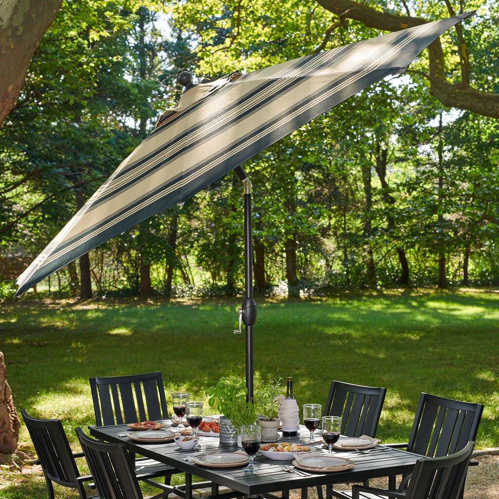 Sonoma umbrella over a patio table