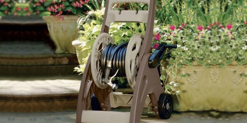 Suncast Hose Reel Mobile Cart Only $19.88 at Home Depot (Regularly $32)