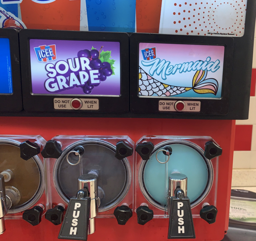 Target Mermaid ICEE Machine